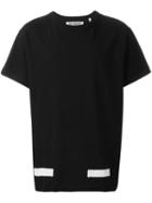 Off-white Brushed Diagonals T-shirt, Men's, Size: Xl, Black, Cotton