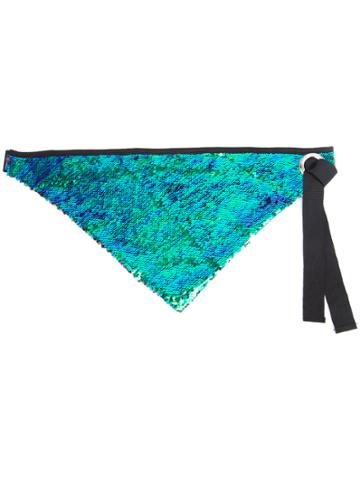 Judson Harmon Sequin Bandana - Green