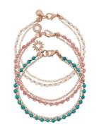Astley Clarke - Rose Gold Turquoise Blue White