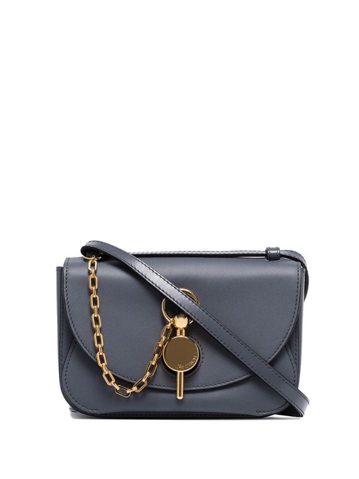 Jw Anderson Nano Key Crossbody Bag - Grey