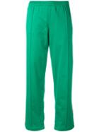 History Repeats Stripes Track Pants, Women's, Size: 44, Green, Cotton