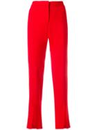 Federica Tosi Cropped Trousers - Red