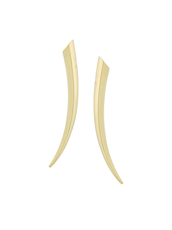 Shaun Leane 'sabre' Earrings, Women's, Metallic