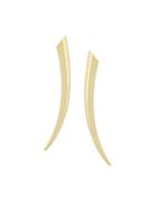 Shaun Leane 'sabre' Earrings, Women's, Metallic