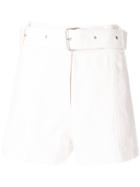 Iro Belted Shorts - White