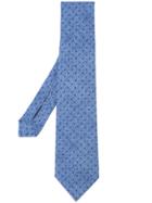 Isaia Dotted Tie - Blue