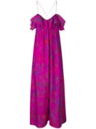 Zadig & Voltaire Ribbon Jungle Dress - Pink & Purple