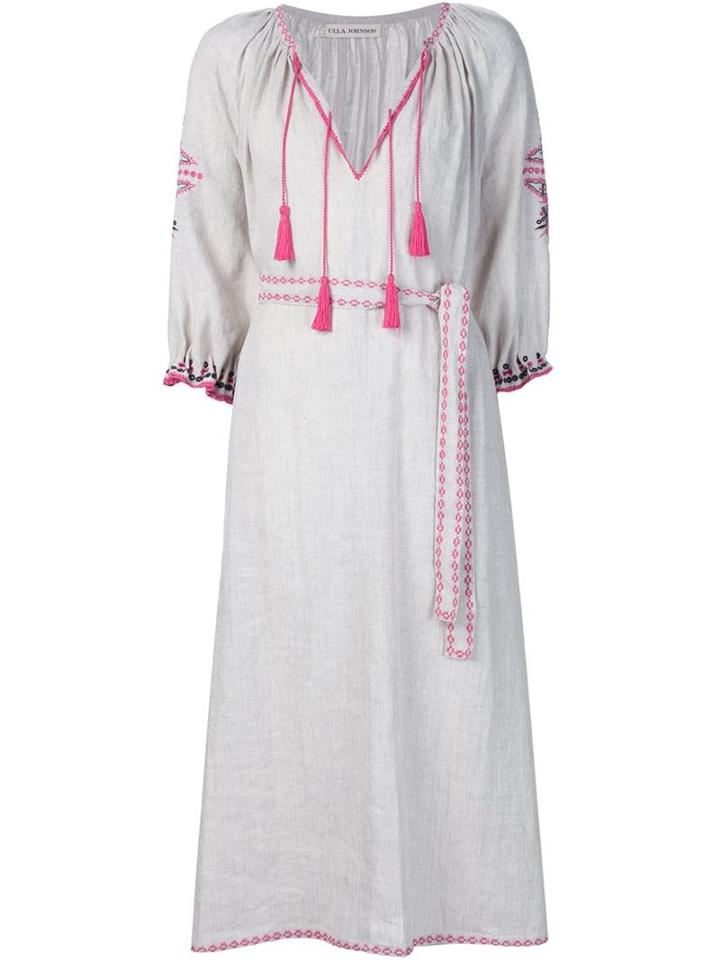Ulla Johnson Embroidered Peasant Dress