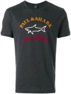 Paul & Shark Logo Print T-shirt - Grey