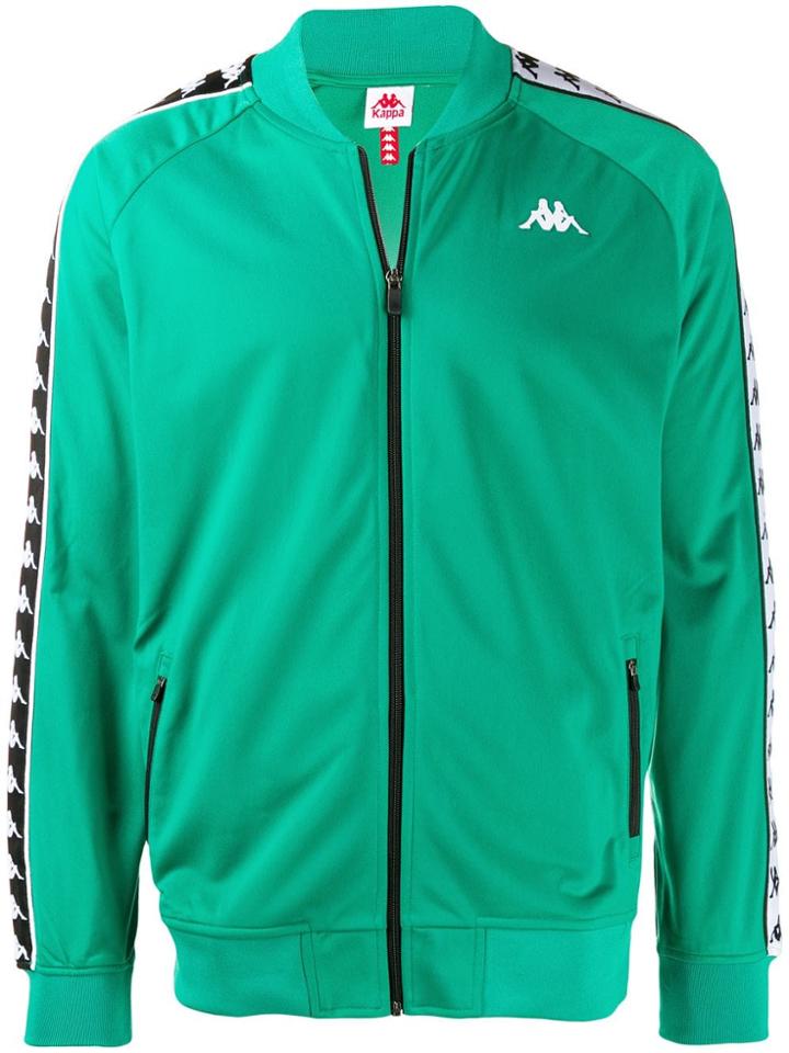 Kappa Logo Tape Track Jacket - Green