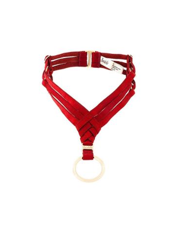 Bordelle 'asobi' Collar - Red