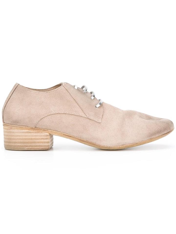 Marsèll Low Heel Lace-up Shoes - Nude & Neutrals