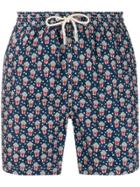Mc2 Saint Barth Pop Corn Print Swim Shorts - Blue