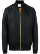 Palm Angels Bomber Jacket, Men's, Size: Xl, Black, Polyamide/viscose