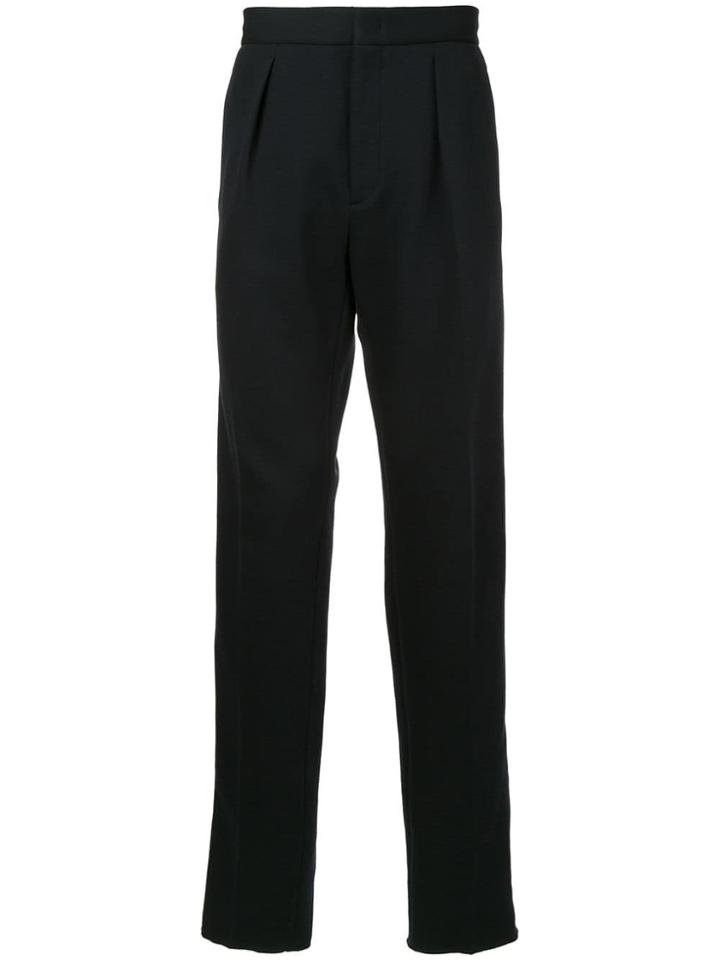 Fendi Side Logo Trousers - Black