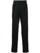 Fendi Side Logo Trousers - Black