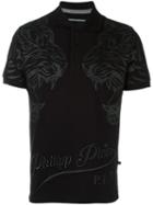 Philipp Plein 'lost' Polo Shirt, Men's, Size: Xs, Black, Cotton