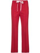 Miu Miu Side-stripe Track Pants - Red