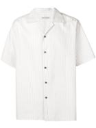 Martin Asbjorn Classic Pinstriped Shirt - Neutrals