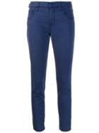 Jacob Cohen Kimberly Cropped Trousers - Blue