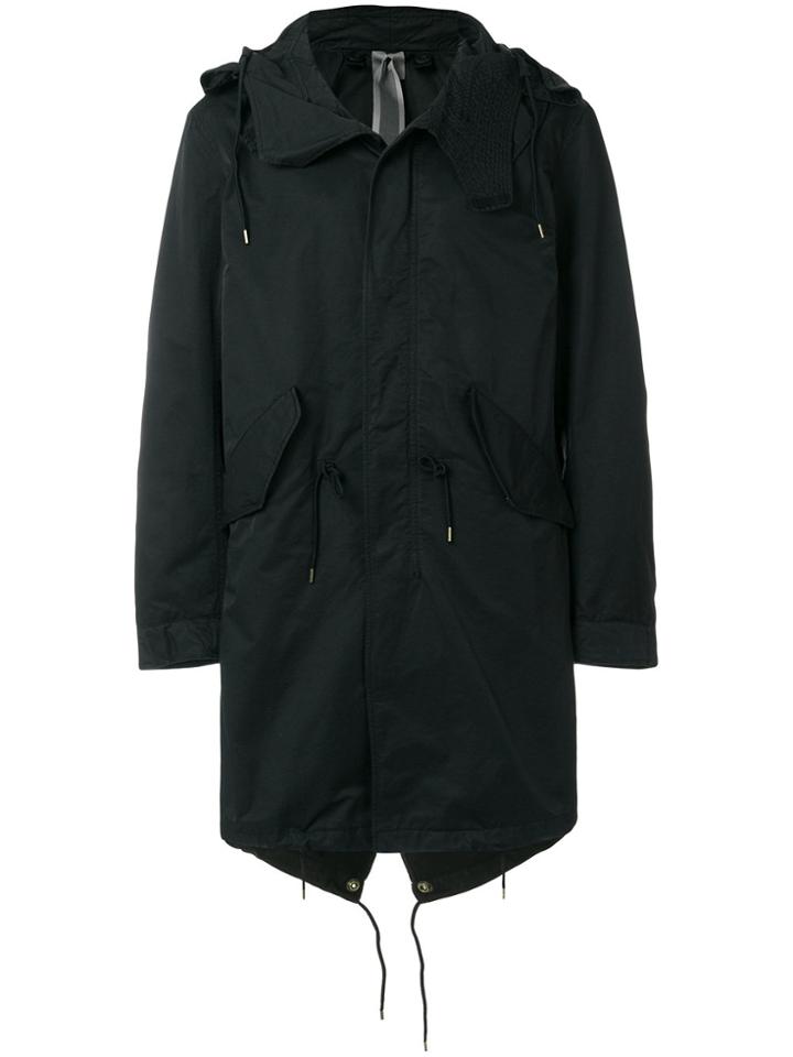 Ten-c Fishtail Parka - Black