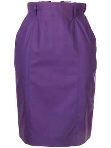 Christian Dior Pre-owned Christian Dior Sports Midi Skirt - Purple