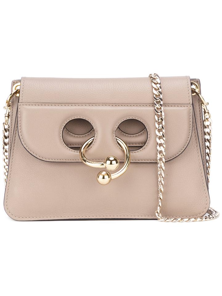 J.w.anderson Bracelet Cross Body Bag, Women's, Nude/neutrals, Calf Leather