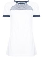 Lndr Stripe Design T-shirt - White