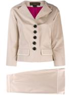 Louis Vuitton Pre-owned 2000's Fitted Skirt Suit - Neutrals