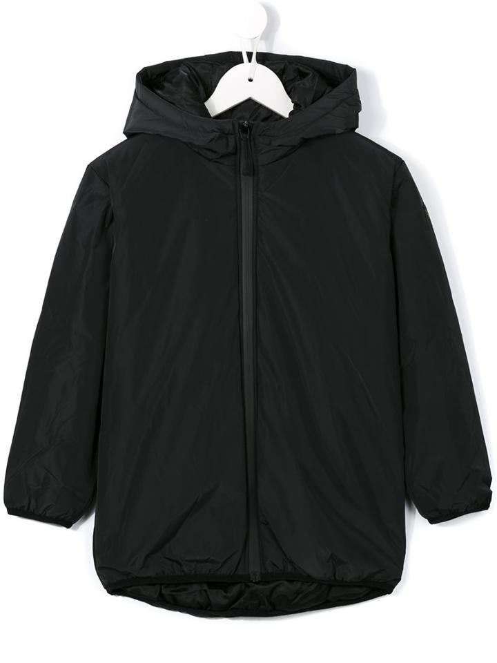 Finger In The Nose Hooded Zipped Jacket, Girl's, Size: 6 Yrs, Black
