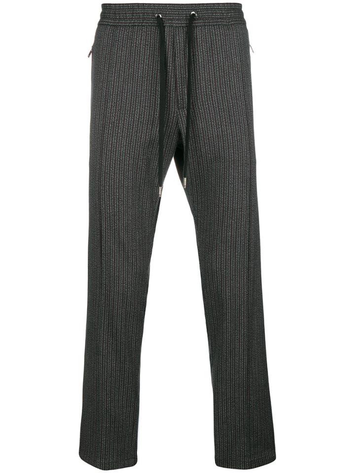 Dolce & Gabbana Fitted Track Trousers - Grey