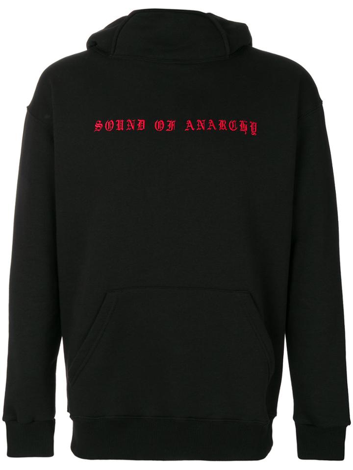 Omc Anarchy Hoodie - Black