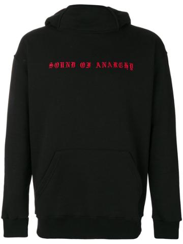 Omc Anarchy Hoodie - Black