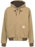 R13 Padded Hooded Jacket - Brown