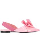 Delpozo Slingback Sandals - Pink & Purple