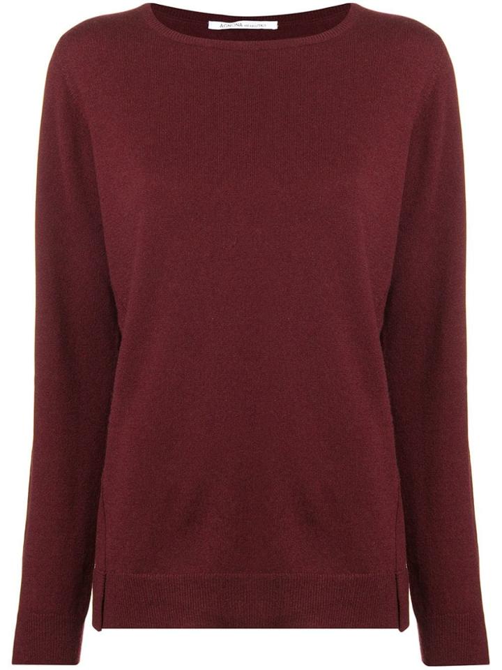 Agnona Cashmere Jumper - Red
