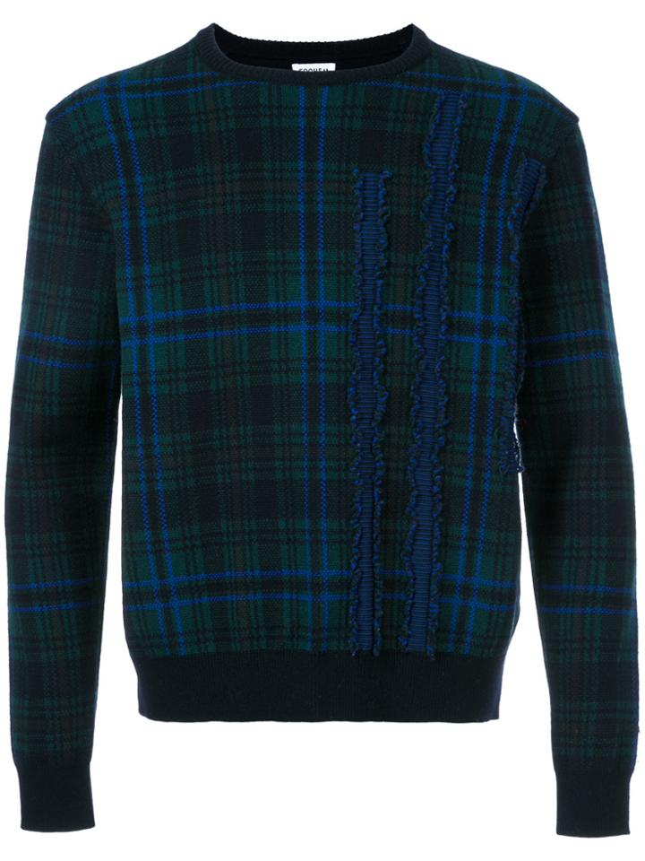 Coohem Tartan Pullover - Green
