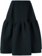 Erdem 'leslie' Full Skirt, Women's, Size: 10, Black, Polyester/acrylic/polyamide/silk
