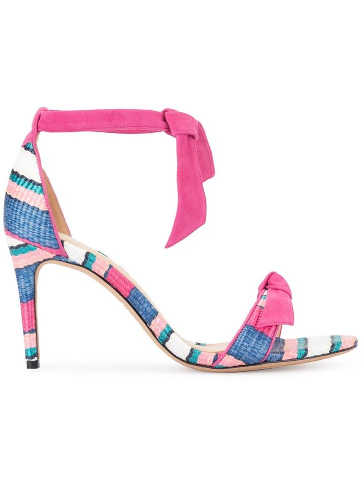 Alexandre Birman Striped Sole Sandals - Pink