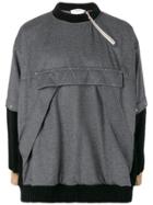 Digawel Front Pocket Sweatshirt - Grey