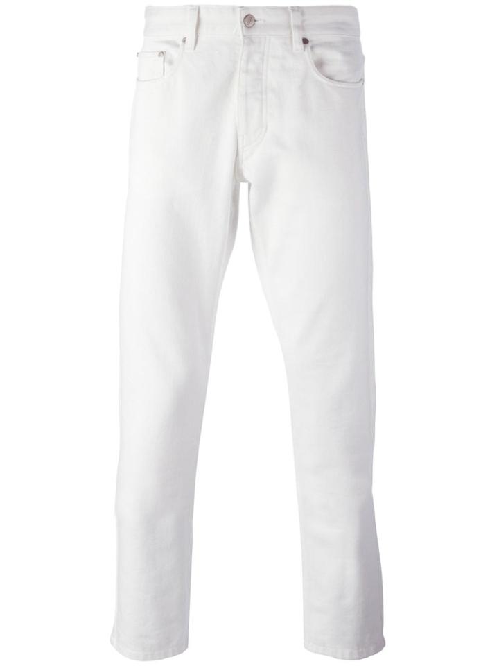 Ami Alexandre Mattiussi Ami Fit Jeans - White