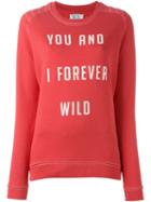 Zoe Karssen Forever Wild Print Sweatshirt