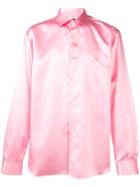 Comme Des Garçons Homme Plus Buttoned Shirt - Pink