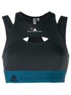 Adidas By Stella Mccartney Hybrid Crop Top - Black