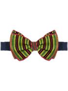 Jupe By Jackie Striped Bow Tie - Multicolour