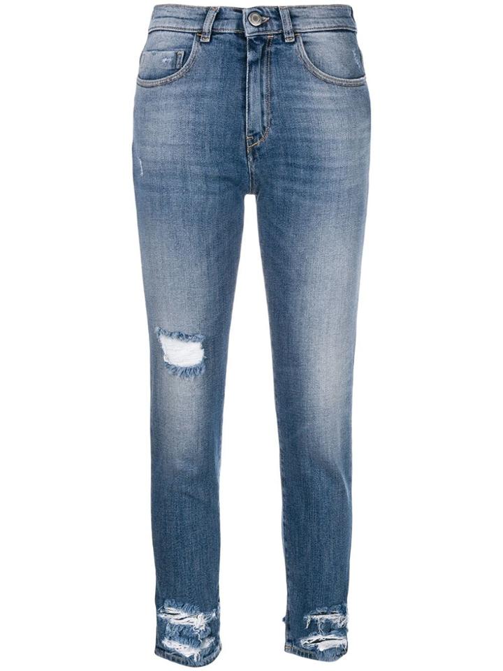 Pinko Minou High Waisted Jeans - Blue