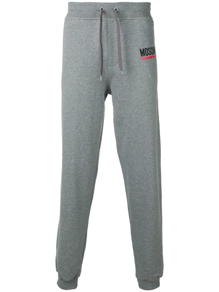 Moschino Side Logo Track Pants - Grey
