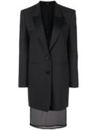 Neil Barrett Tuxedo Jacket Dress - Black