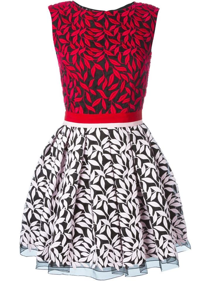 Christian Pellizzari Embroidered Flower Dress