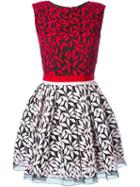 Christian Pellizzari Embroidered Flower Dress